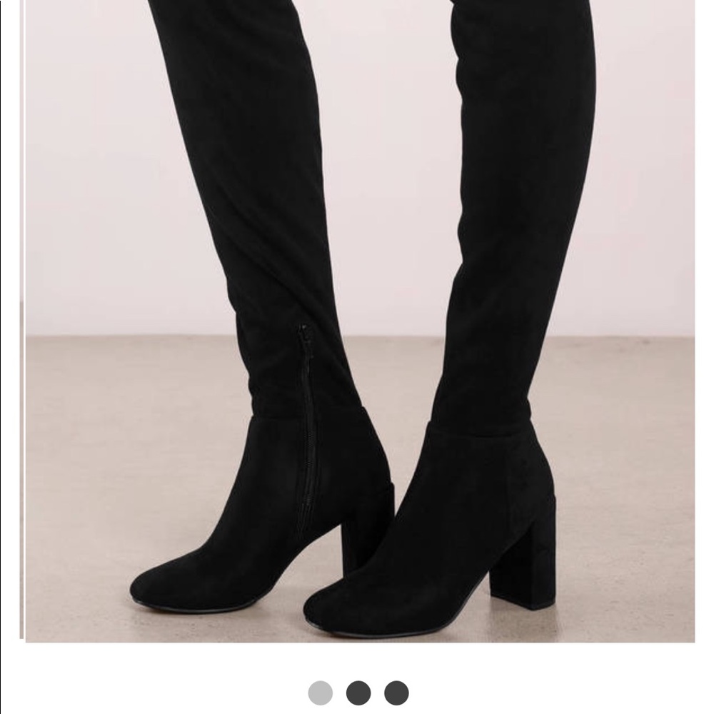 Over the knee boots